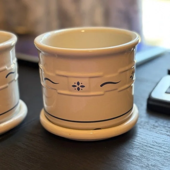 Longaberger Woven Traditions Blue Pattern - Picture 2 of 3